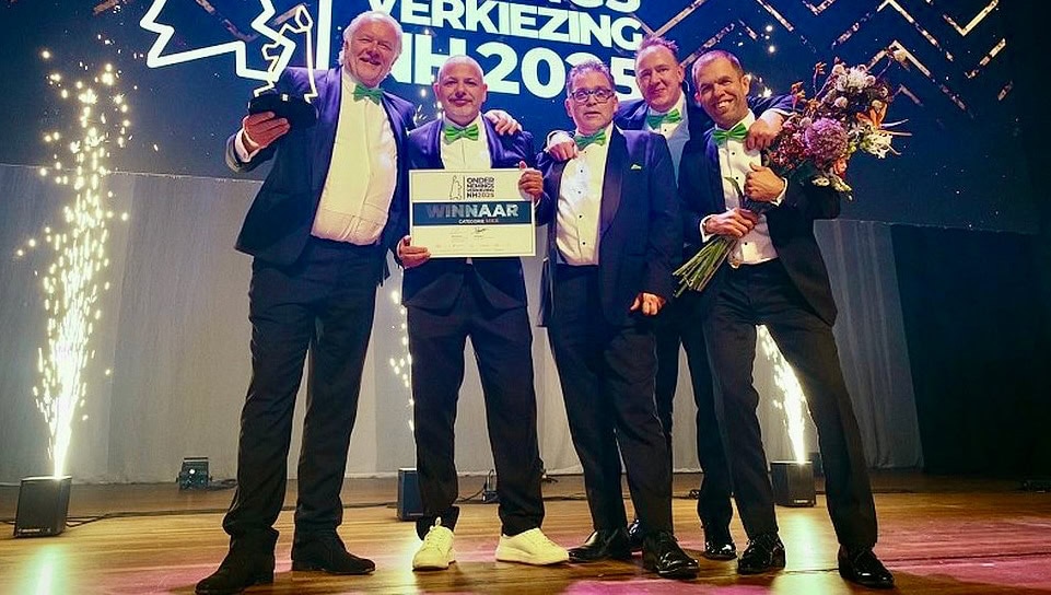 Van Vliet Containers wint Ondernemingsverkiezing Noord-Holland